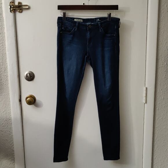 AG Adriano Goldschmied The Legging Ankle Super Skinny Ankle 27 Classic Preppy - Picture 1 of 10